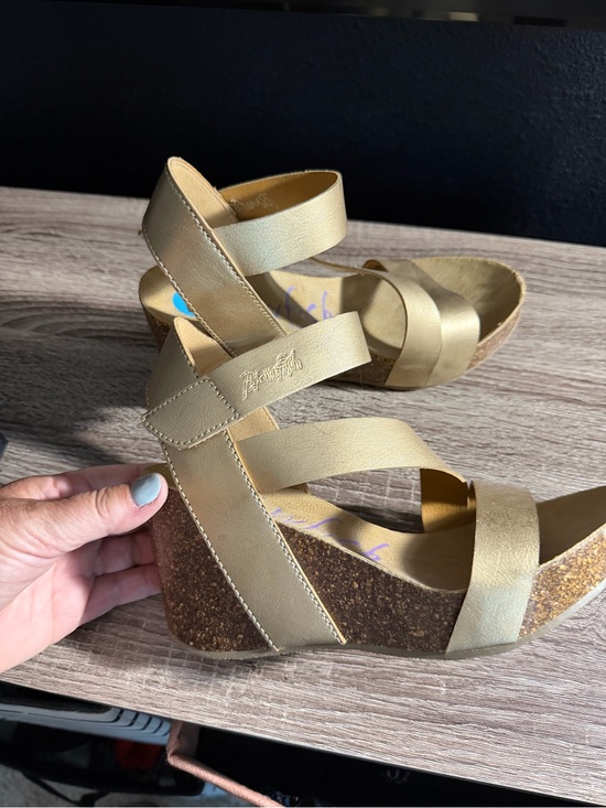 Blowfish Shoes - Womens Strappy Wedge Sandals by Blowfish